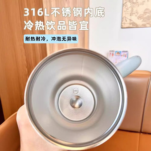 Happytyme Stainless Steel Tumbler Large Capacity Insulated With Straw And Handle For Travel - Product Image 4