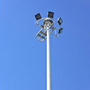 Tengfei 18m 24m 28m 36m 40m高マストIP66定格LED照明サッカーフィールド用八角形ポール - Product Image 6