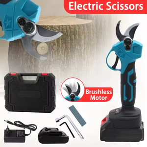 Sécateur professionnel avec moteur sans balais, batterie rechargeable 21V, ciseaux pour couper les branches, sécateur de jardinage - Product Image 5