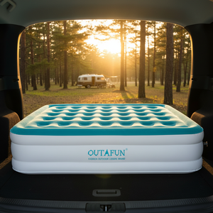 Coussin gonflable intelligent Spot, léger, pliable, vert, pour pause déjeuner, lit de camping résistant à l'usure avec pompe intégrée - Product Image 5