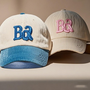 Pink Custom Trendy Apparel Truck <b>Hat</b> Cotton Corduroy Unstructured Baseball Cap <b>Dad</b> <b>Hat</b> - Product Image 5
