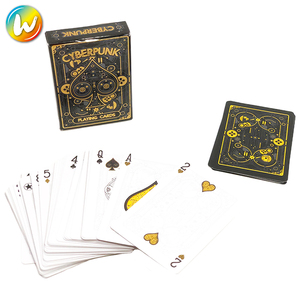 Yimi Luxe Speelkaarten Op Maat Logo Papieren Deck Voor Poker & Liquor Waterdicht Glanzend Bordspel - Product Image 5