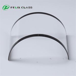 Verre de protection ultra-fin sur mesure, plié à chaud pour écrans industriels et écrans tactiles, disponible en OEM - Product Image 2