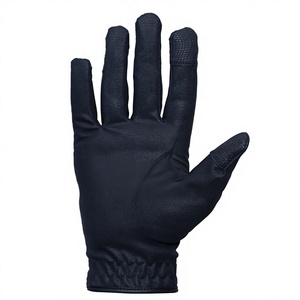 Gants d'équitation professionnels de haute qualité, demi-doigts, fermeture auto-agrippante, polyester, vêtements de sport unisexes, meilleur prix abordable - Product Image 6