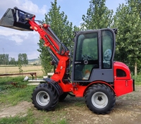 Chargeuse sur pneus télescopique HAIJU CS908, capacité de charge nominale de 800 kg, transmission hydrostatique 4x4