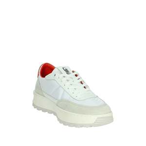 D.A.T.E. Sneakers Donna Bianche e Rosse 37 in Tela, Scarpe Trendy - Product Image 5