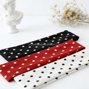 Fascia Elastica Larga a Pois per Sport, Palestra, Yoga, Spa - Accessorio Elastico per Capelli per Donne e Ragazze - Product Image 4