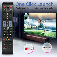 Control Remoto para TV AA59-00784C AA5900784C Compatible con Samsung TV LED HDTV 5500 Serie 5