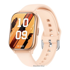 Montre connectée carrée KT73S transfrontalière : Répondre aux appels, contrôle de la musique, assistant vocal, compteur de pas, étanche IP67, sport - Product Image 2