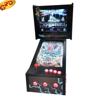 Machine de jeu d'arcade de flipper virtuel vidéo IFD à jetons Mini 3d