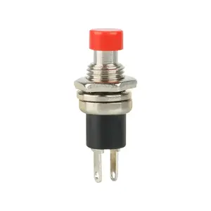 7mm Momentary press the reset switch Momentary on-off Normally Open type cable can be included Push Button Switch