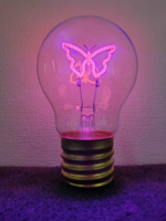 Everstar E40 Dimmable LED Nuit Basse Tension Filament Ampoule Amour Arbre Étoile Lune Nuage Forme En Gros pour Décorations De Fête