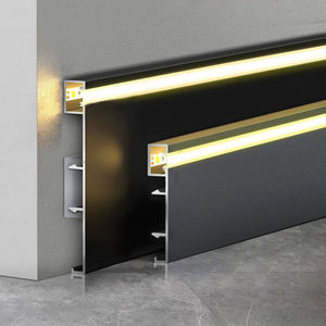 <span class=keywords><strong>Plinthe</strong></span> LED Moderne Étanche en Alliage d'Aluminium pour Hôtels – Profilés Lumineux en Aluminium - Product Image 1