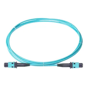 MTP MPO Fiber Optic Patch Cord 10G OM3 12 Core