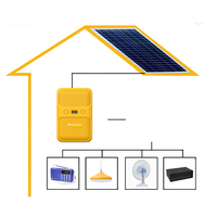 Système d'éclairage solaire domestique prépayé à haute intégration pour amplificateur