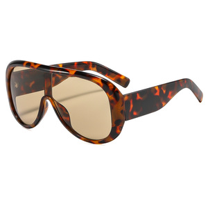 <span class=keywords><strong>Gafas</strong></span> <span class=keywords><strong>de</strong></span> Sol Vintage Estilo Años 70, Montura Grande <span class=keywords><strong>de</strong></span> PC Color Carey, Lentes Amarillas, Protección UV400, Estilo Retro Urbano XY89337 - Product Image 4