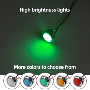 16 Mét màu xanh lá cây kim loại tín hiệu đèn chỉ số đèn cho công nghiệp làm việc thí điểm đèn chỉ số đèn với dây - Product Image 2