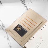 Carnet à spirales A5 pour entreprise, personnalisable avec logo, ensemble de blocs-notes promotionnels, papeterie créative hautement esthétique