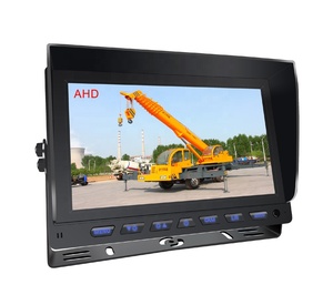 New 9 inch kỹ thuật số Bảng điều khiển hiển thị cho xe 4-pin 1080P HD AHD đảo ngược màn hình stereo chức năng GPS USB cho ô tô xe tải - Product Image 5