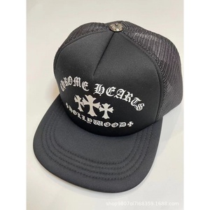 Gorra Trucker CH King <span class=keywords><strong>Taco</strong></span> 3 Cross Cap <span class=keywords><strong>de</strong></span> 6 Paneles, Nueva Moda 2023, Estilo Americano, Malla Transpirable, Unisex, Todas las Temporadas - Product Image 4