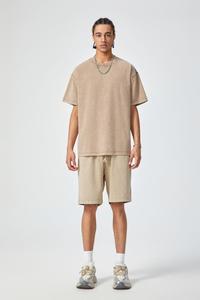 Camiseta Unisex Personalizada con Lavado Ácido, Estilo Boxy Oversize Vintage Streetwear, 100% Algodón, Estampada - Product Image 2