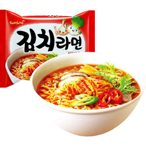 Fideos Instantáneos Sin Gluten y Bajos en Grasa, Sabor a Pollo Frito Picante, <span class=keywords><strong>Ramen</strong></span> Coreano Picante de 140g, Fabricación China - Product Image 3