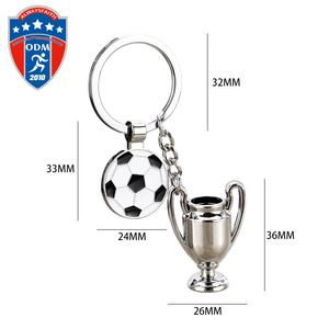 2026米国-カナダ-メキシコサッカー亜鉛合金環境に優しい金栓抜きキーホルダー小型ペンダントアウトドアギフト - Product Image 5