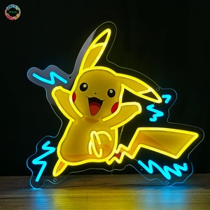 Enseigne néon LED personnalisée <span class=keywords><strong>Pikachu</strong></span> IPixel, impression UV pour chambre d'enfant, décoration murale de voiture - Utilisation intérieure/extérieure étanche IP67 - Product Image 2
