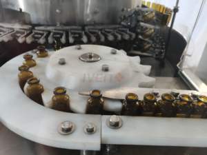 Haute vitesse 5-500Ml dispositif d'étanchéité de remplissage d'aérosol de pulvérisation nasale de soins de santé semi-opérationnels - Product Image 4