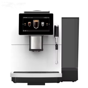 Machine à café automatique CoffeeBar <span class=keywords><strong>Cafe</strong></span> Shop, machine à expresso, machine à café en grains avec poudre - Product Image 4