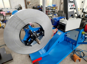 Máquina Formadora de Ductos Espirales Redondos Multifuncional con Certificación CE, con Accionamiento Hidráulico y Motorizado para Sistemas HVAC - Product Image 1