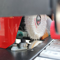 PD02 entièrement automatique collage bordure machine à bois plaqueuse de chant machine pour contreplaqué pvc