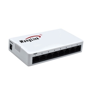 8-पोर्ट अप्रबंधित गीगाबिट ईथरनेट नेटवर्क स्विच प्लास्टिक डेस्कटॉप 10/100/1000 एमबीपीएस गीगागा स्विच 100 एमबीपीएस ट्रांसमिशन दर के साथ स्विच - Product Image 2