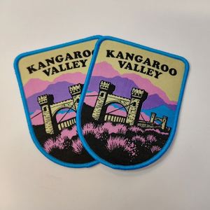 Échantillon Gratuit, Logo Personnalisé, Patch en Tissu Brodé 3D Personnalisé avec Poignées Découpées au Laser, Formes Multiples, Thermocollant - Product Image 2