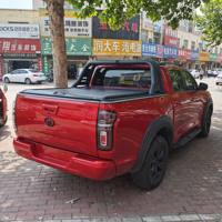 Couverture de benne de camionnette 4x4 manuelle, rétractable, en alliage d'aluminium, étanche, verrouillable, pour Mitsubishi Triton L200 NP300 Mazda BT50