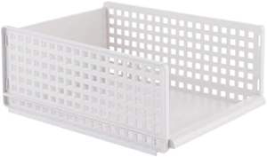 Caja de Almacenamiento de Ropa, Tipo Cajón de PP, Estante de Almacenamiento de Plástico, Plegable, con Separadores, Extraíble, para Baño y Garaje - Product Image 4