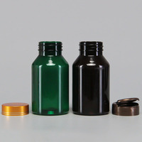 Nouveau produit en promotion, échantillon gratuit, matériaux sûrs, flacon en plastique PET pour comprimés et médicaments, 150 ml, 175 ml