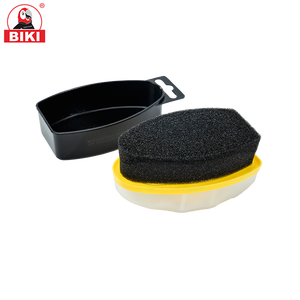 Nhà máy cung cấp xách tay giấy chứng nhận <span class=keywords><strong>CE</strong></span> 6 gram miếng bọt biển mềm ngay lập tức Shining đánh bóng giày miếng bọt biển - Product Image 1