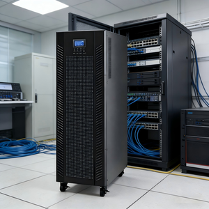 케화 <span class=keywords><strong>UPS</strong></span> 20kVA 삼상 고주파 <span class=keywords><strong>UPS</strong></span>, 원격 모니터링 기능 탑재, 사무실 전용 서버룸 장비 전원 공급용 - Product Image 4