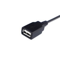Mâle à Femelle 3a USB 2.0 Connecteur d'extension Paire Queue Connexion ouverte Câble série Pigtail 4 Core 2 Wire Câble de données Usb