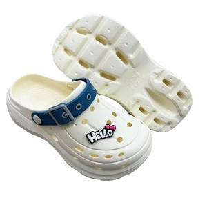 ग्रीष्मकालीन महिला एवा प्लेटफॉर्म आउटडोर मोटी-सोल्ड आर्क समर्थन क्लोग्स समुद्र तट जूते की ऊंचाई बढ़ाने वाले छेद कस्टम थोक लड़की क्लोन - Product Image 6