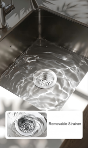 ตะแกรงกรองเศษอาหารในอ่างล้างจานสแตนเลส 304 รุ่นใหม่ สำหรับโรงแรม - Product Image 6