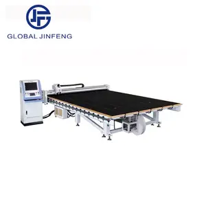 JFC-7080 automatic cnc glass cutting table for float & laminated glass