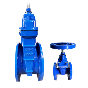 วาล์วประตูเหล็กดัดชนิดยืดหยุ่นพร้อมหน้าแปลนยาง รุ่น BS5163 DIN3202 3352 F4/F5 SABS663 JIS5K 10K OS&Y Nrs Z45X SABS 664 - Product Image 6