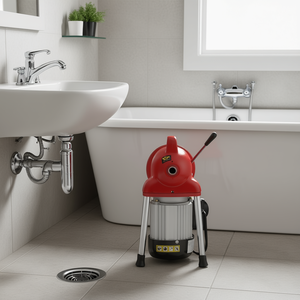 Máquina Desatascadora de Drenajes 5/8 Pulgadas 120 Pies con Alimentación Manual para una Limpieza Eficaz de Drenajes - Product Image 2