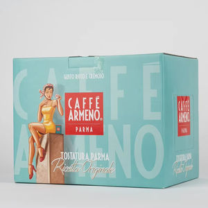 Armeno Caffe Srl marca compostable ESE 44mm cápsulas de máquina de café 100 Uds Cápsula de café molido - Product Image 1