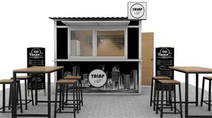 Contenedor de 10 pies para Tienda o Restaurante, Quiosco de Comida Callejera, en Venta - Product Image 3