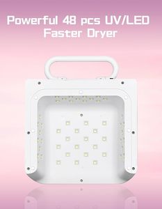 Lámpara LED Inalámbrica Recargable de 220W para Uñas con 3 Modos de Temporizador, Lámpara de Curado Portátil con USB, Secador de Uñas Profesional - Product Image 5