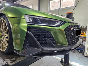 Lèvre avant de Style CAP en Fiber de carbone de haute qualité pour <span class=keywords><strong>Audi</strong></span> <span class=keywords><strong>R8</strong></span> 21-24 kit de carrosserie de menton de pare-chocs avant - Product Image 5