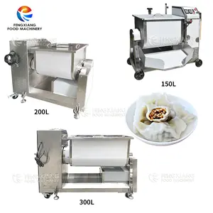 Portable mixer of 150L/200L/300L Single-shaft vegetable and meat blender food mixing process for food industry processing
